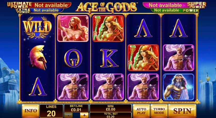 Age of Gods (Playtech)