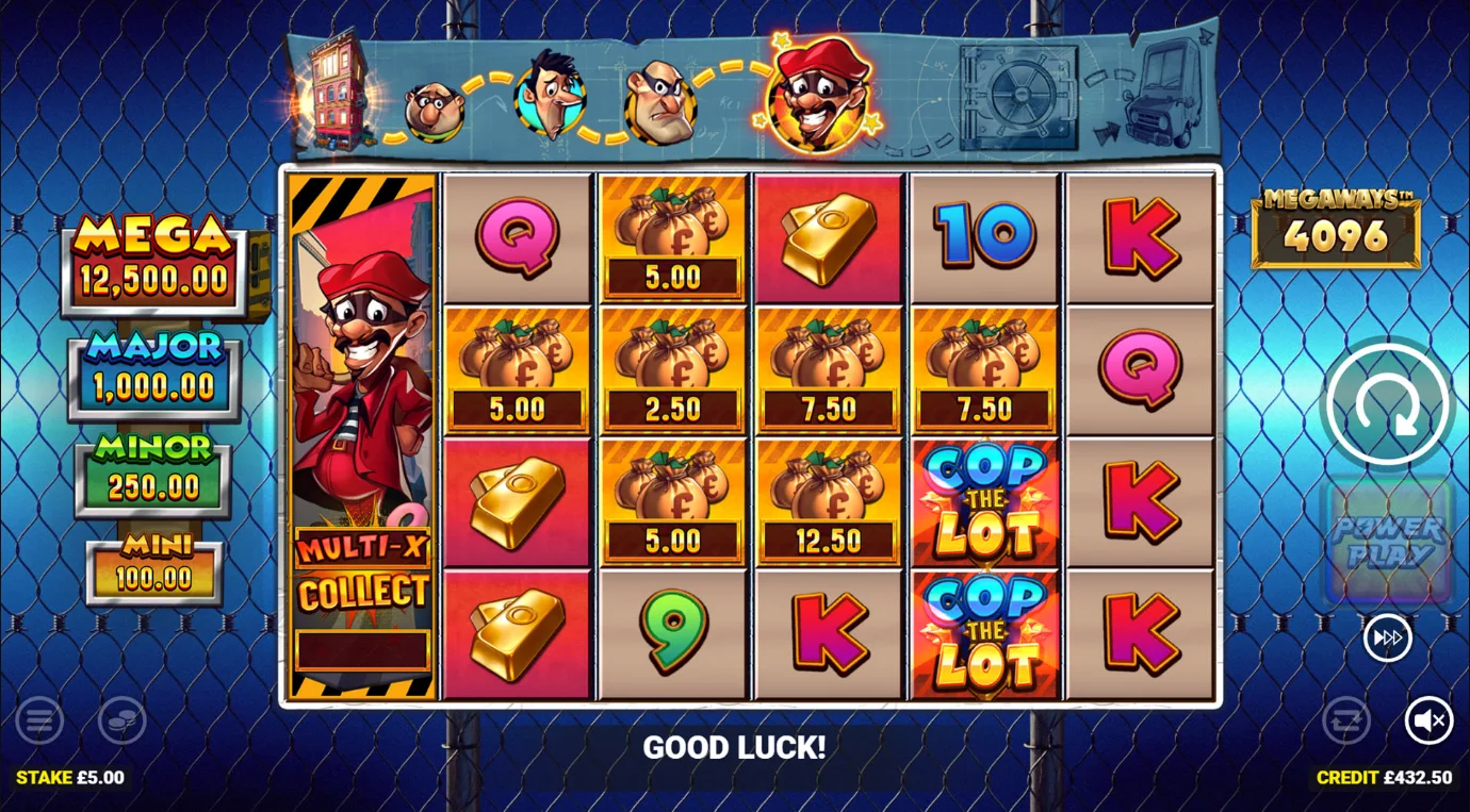 Cop The Lot Megaways (Blueprint Gaming)