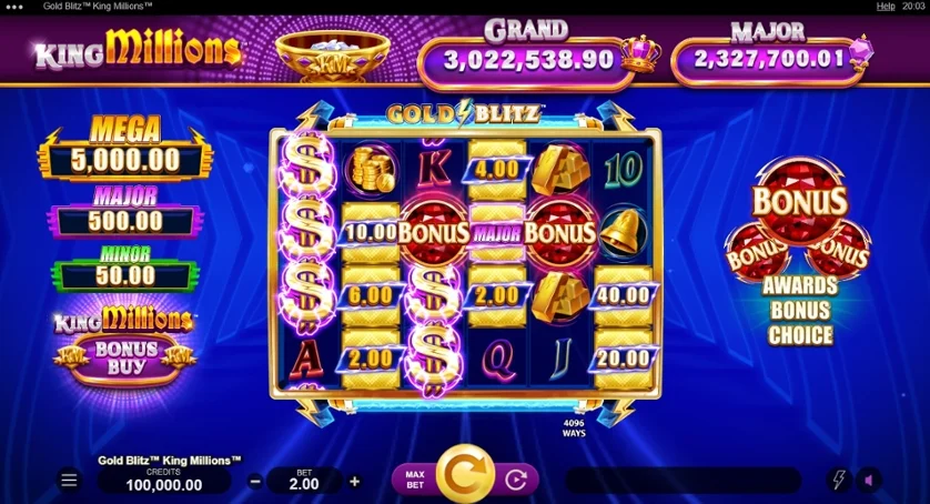 Gold Blitz King Millions (Fortune Factory)